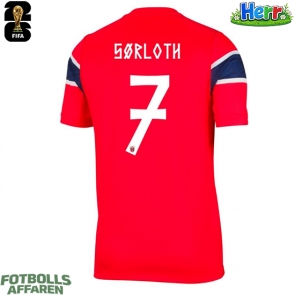 Norge Alexander Sorloth #7 Hemmatröja VM 2026 Kortärmad